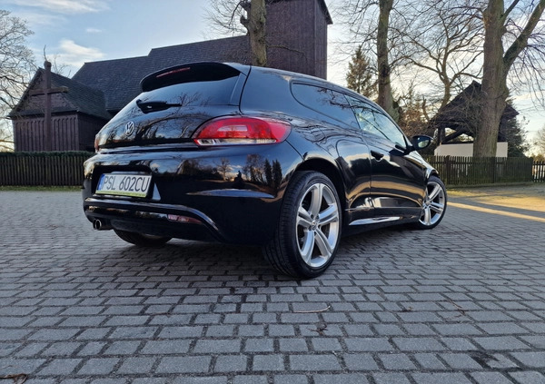 Volkswagen Scirocco cena 41900 przebieg: 177963, rok produkcji 2010 z Niemcza małe 667